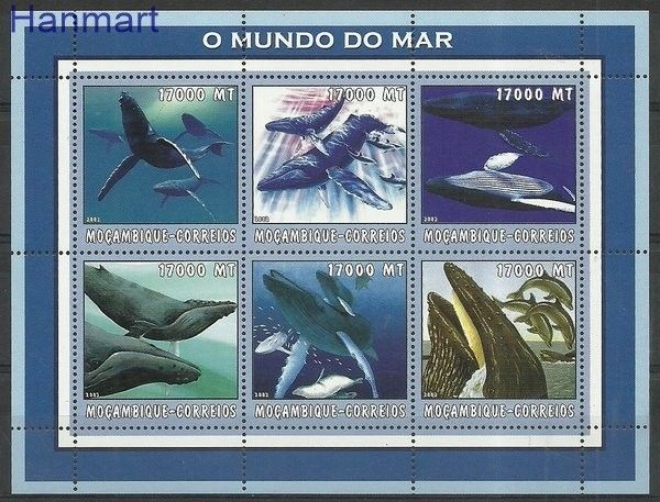Znaczek Mozambik 2002 Mi 2680-2685 Czyste **