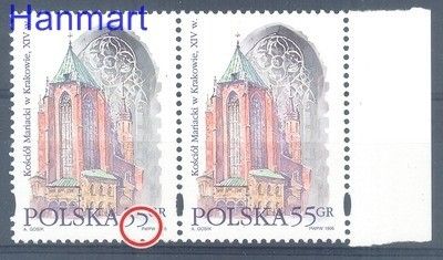 Znaczek Polska 1996 Mi 3574err Fi 3426err Czyste **