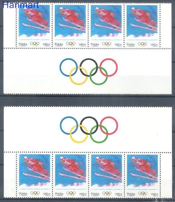 Znaczek Polska 1994 Mi 3478-3479 Fi 3330-3331 Czyste **