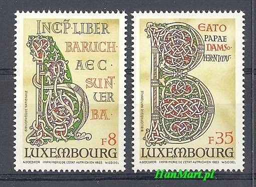 Znaczek Luksemburg 1983 Mi 1076-1077 Czyste **