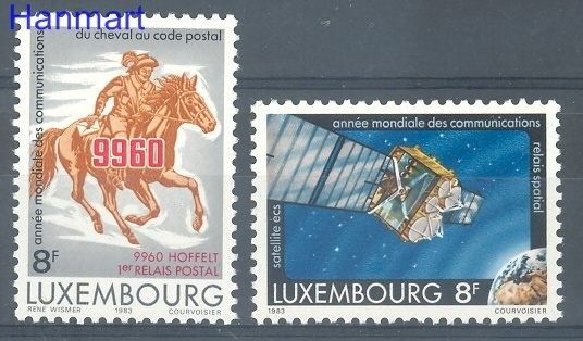 Znaczek Luksemburg 1983 Mi 1078-1079 Czyste **