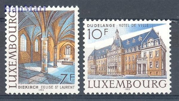 Znaczek Luksemburg 1983 Mi 1081-1082 Czyste **