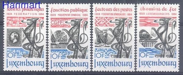Znaczek Luksemburg 1984 Mi 1091-1094 Czyste **