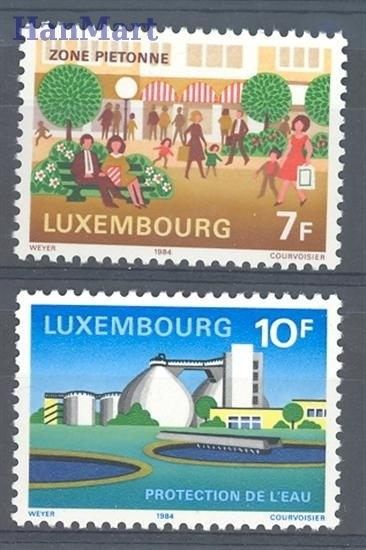 Znaczek Luksemburg 1984 Mi 1095-1096 Czyste **