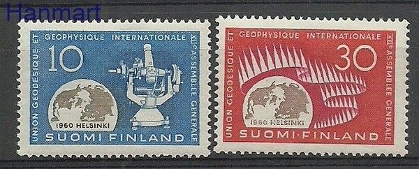 Znaczek Finlandia 1960 Mi 522-523 Czyste **