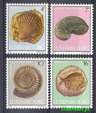 Znaczek Luksemburg 1984 Mi 1107-1110 Czyste **
