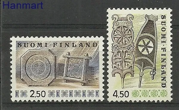 Znaczek Finlandia 1976 Mi 781-782Ay Czyste **