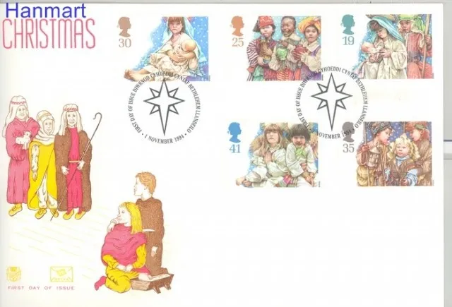 Znaczek Wielka Brytania 1994 Mi 1539-1543 FDC