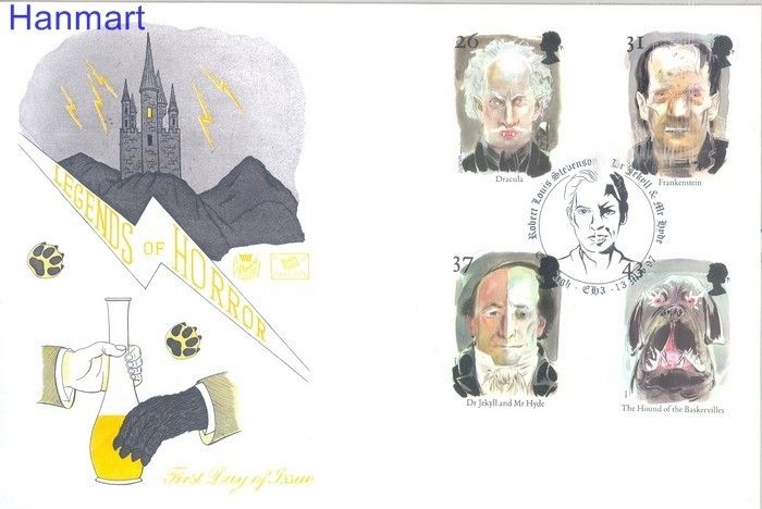 Znaczek Wielka Brytania 1997 Mi 1692-1695 FDC