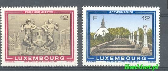 Znaczek Luksemburg 1986 Mi 1160-1161 Czyste **