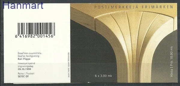Znaczek Finlandia 1998 Mi spemh 52 Czyste **
