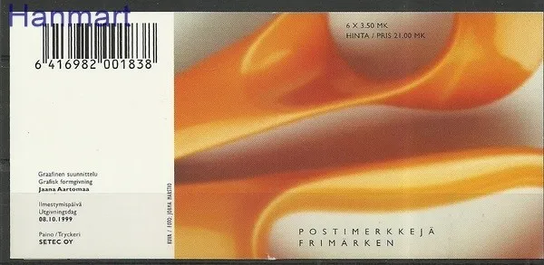 Znaczek Finlandia 1999 Mi spemh 56 Czyste **