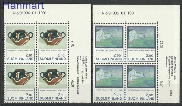 Znaczek Finlandia 1991 Mi 1146-1147 Czyste **