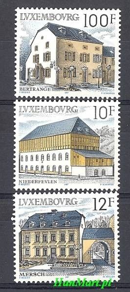 Znaczek Luksemburg 1987 Mi 1180-1182 Czyste **