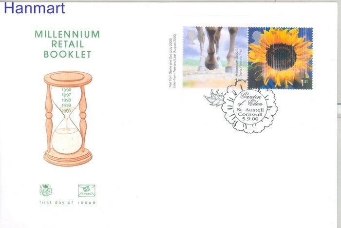 Znaczek Wielka Brytania 2000 Mi bl 245 FDC