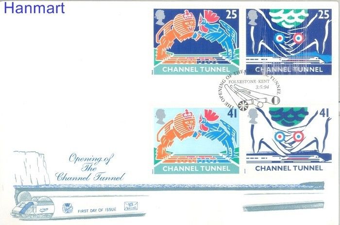 Znaczek Wielka Brytania 1994 FDC