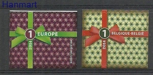 Znaczek Belgia 2014 Mi 4513-4514Dr Czyste **