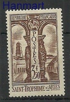 Znaczek Francja 1935 Mi 298 Z podlepką *