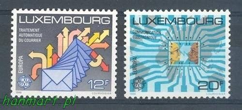 Znaczek Luksemburg 1988 Mi 1199-1200 Czyste **