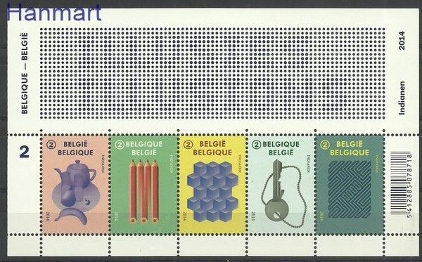 Znaczek Belgia 2014 Mi bl 188 Czyste **