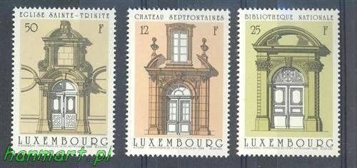 Znaczek Luksemburg 1988 Mi 1204-1206 Czyste **