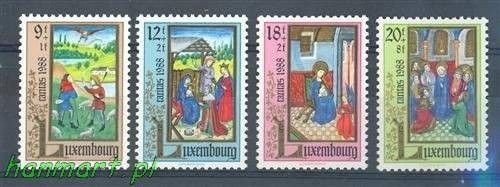 Znaczek Luksemburg 1988 Mi 1210-1213 Czyste **