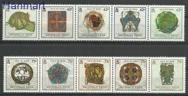 Znaczek Wyspa Man 2014 Mi 1925-1934 Czyste **
