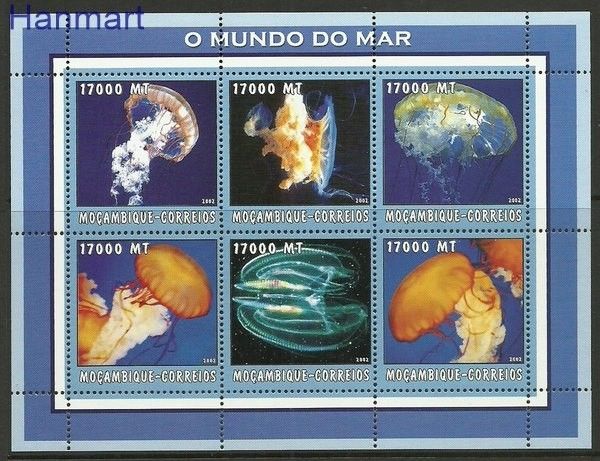 Znaczek Mozambik 2002 Mi 2584-2589 Czyste **
