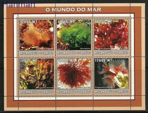 Znaczek Mozambik 2002 Mi 2608-2613 Czyste **