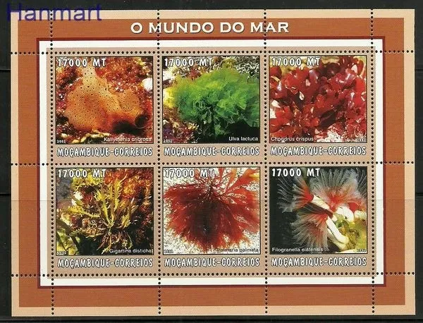Znaczek Mozambik 2002 Mi 2608-2613 Czyste **