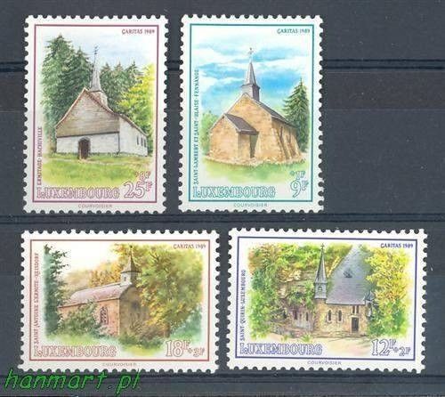 Znaczek Luksemburg 1989 Mi 1232-1235 Czyste **