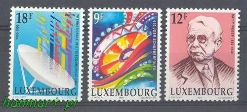 Znaczek Luksemburg 1990 Mi 1240-1242 Czyste **