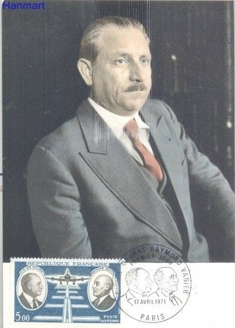 Znaczek Francja 1971 Mi 1746 Karta Max
