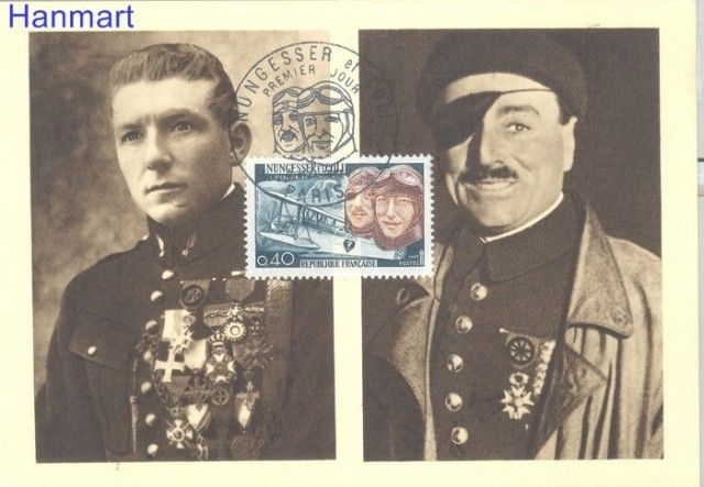 Znaczek Francja 1967 Mi 1580 Karta Max