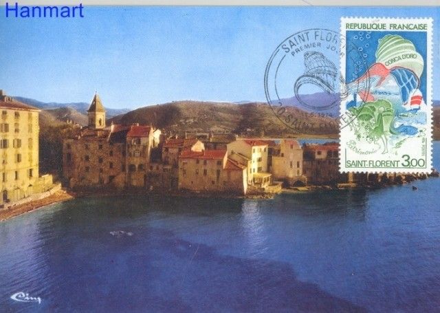 Znaczek Francja 1974 Mi 1873 Karta Max