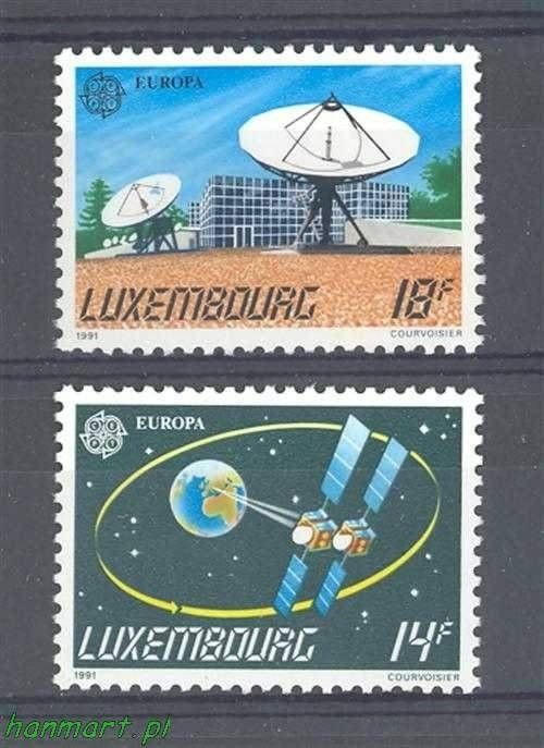 Znaczek Luksemburg 1991 Mi 1271-1272 Czyste **
