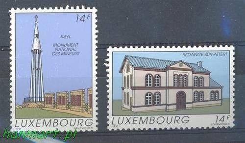 Znaczek Luksemburg 1991 Mi 1273-1274 Czyste **