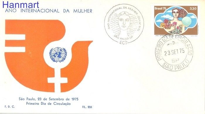 Znaczek Brazylia 1975 Mi 1504 FDC