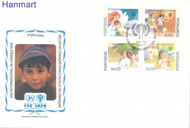 Znaczek Portugalia 1979 Mi 1443-1446y FDC
