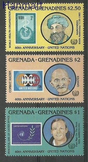 Znaczek Grenada i Grenadyny 1985 Mi 717-719 Czyste **