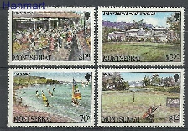 Znaczek Montserrat 1986 Mi 658-661 Czyste **