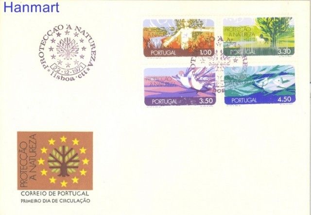 Znaczek Portugalia 1971 Mi 1152-1155 FDC