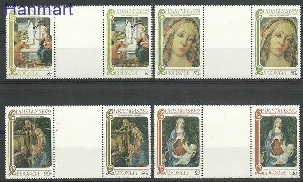 Znaczek Redonda 1979 Mi 35-38 Czyste **