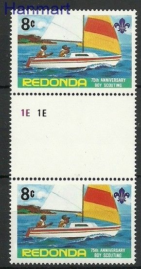Znaczek Redonda 1982 Mi gut 100 Czyste **