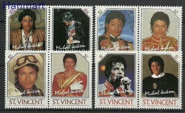 Znaczek St. Vincent 1985 Mi 890-897 Czyste **