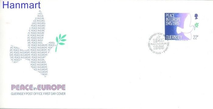 Znaczek Guernsey 1985 Mi 319 FDC