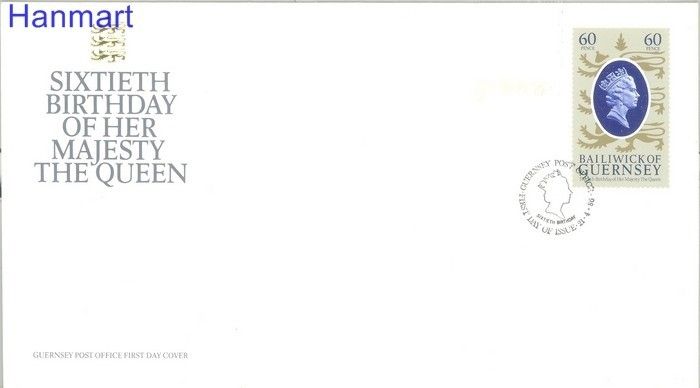 Znaczek Guernsey 1986 Mi 357 FDC