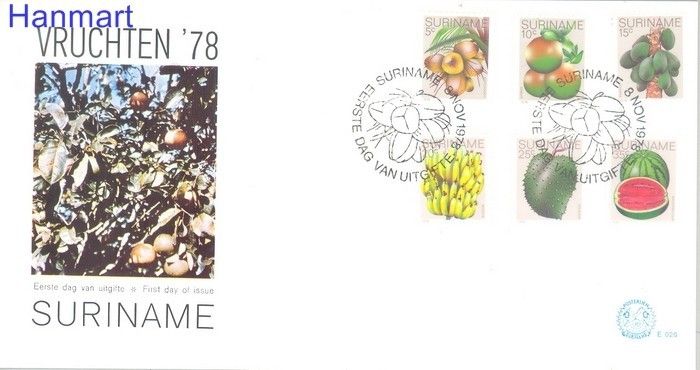 Znaczek Surinam 1978 FDC