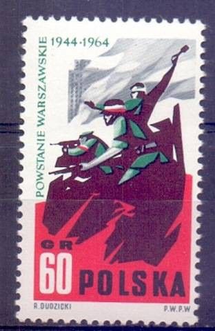 Znaczek Polska 1964 Mi 1513 Fi 1365 Czyste **
