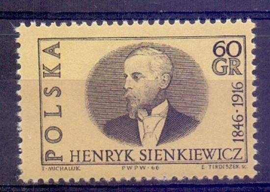 Znaczek Polska 1966 Mi 1664 Fi 1515 Czyste **